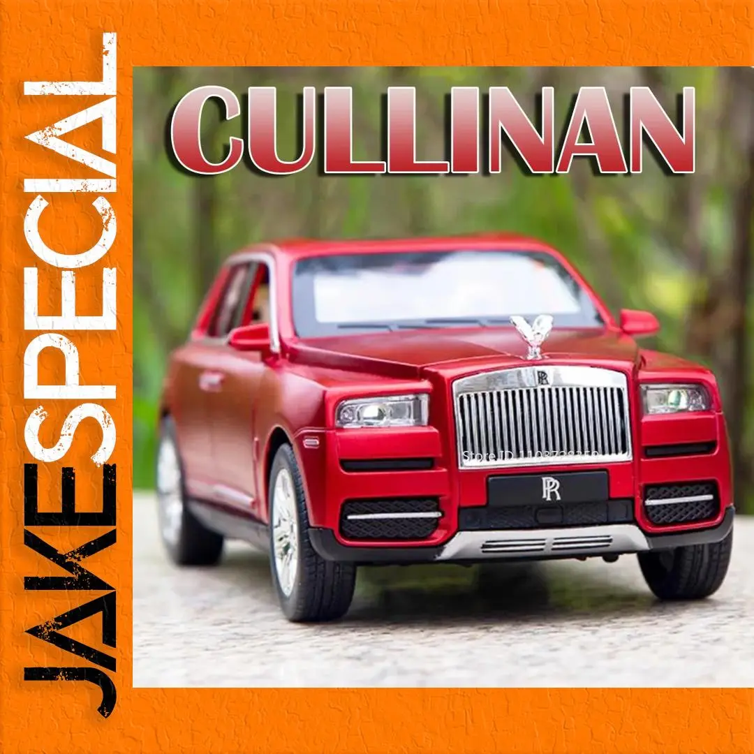 Diecast Rolls-Royce Cullinan Model 1:24 Scale 1 Diecast Rolls-Royce Cullinan Model 1:24 Scale