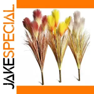 Vibrant Artificial Reed Bouquet for Home Decor