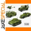 WWII Military Vehicle Building Set (300-469 pcs)