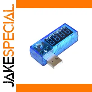 Digital USB Power Meter with Blue Casing