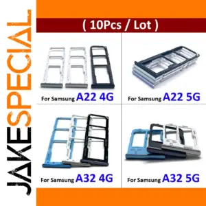 Samsung Galaxy A22 & A32 SIM Card Tray Holders Set