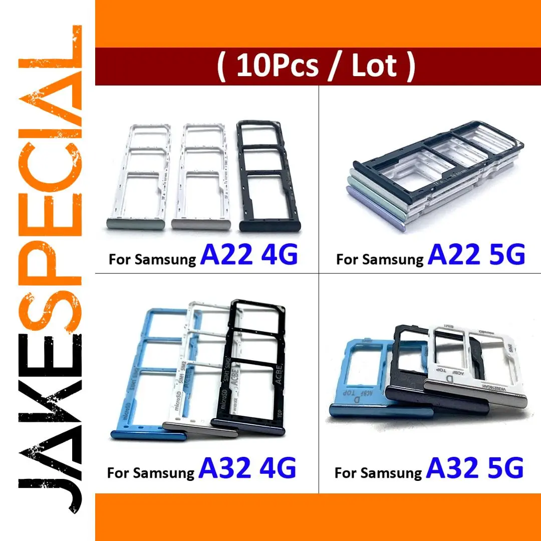 Samsung Galaxy A22 & A32 SIM Card Tray Holders Set 1 Samsung Galaxy A22 & A32 SIM Card Tray Holders Set