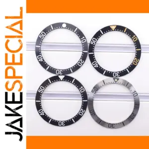 Ceramic & Steel Bezel Insert for 40.5mm Watches
