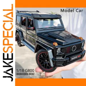 Mercedes-Benz G800 1:18 Diecast Model in Black