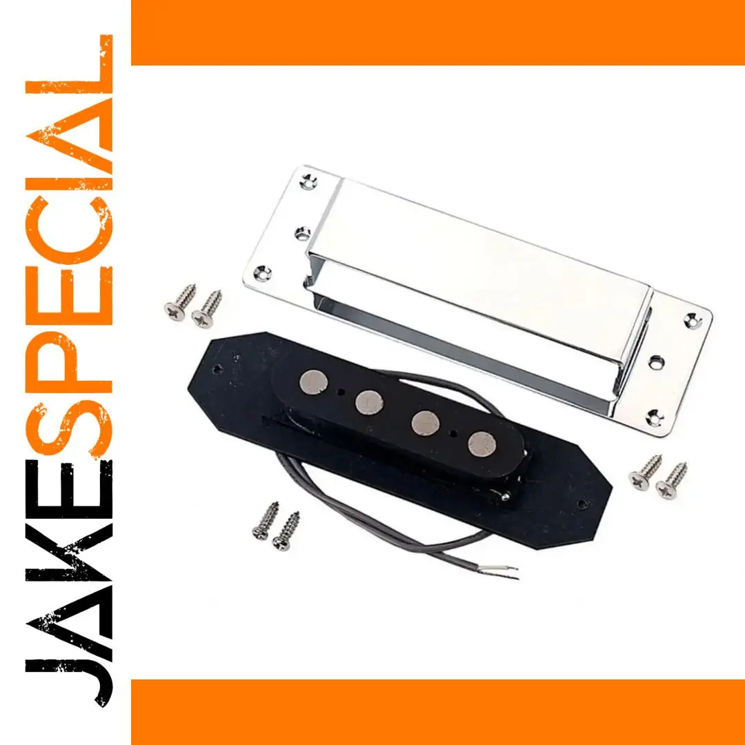 Premium Electric Bass Bridge Pickup for 4-String Guitars 1 Premium Electric Bass Bridge Pickup for 4-String Guitars