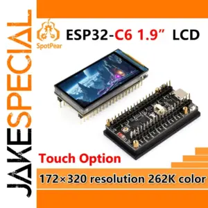 ESP32 C6 Development Board with 1.9-Inch LCD