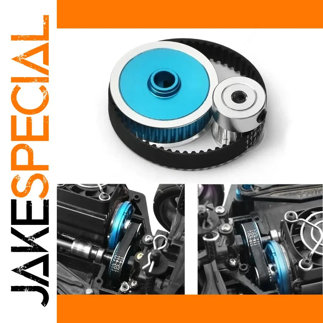 RC Car Belt Drive System for Tamiya TT02 1 RC Car Belt Drive System for Tamiya TT02