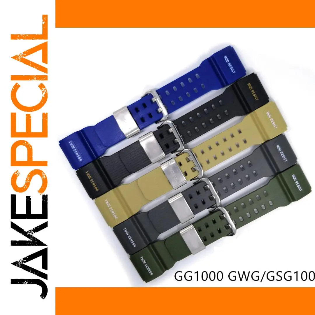 PU Watch Band for GWG-100, GSG-100 & GG-1000 1 PU Watch Band for GWG-100, GSG-100 & GG-1000