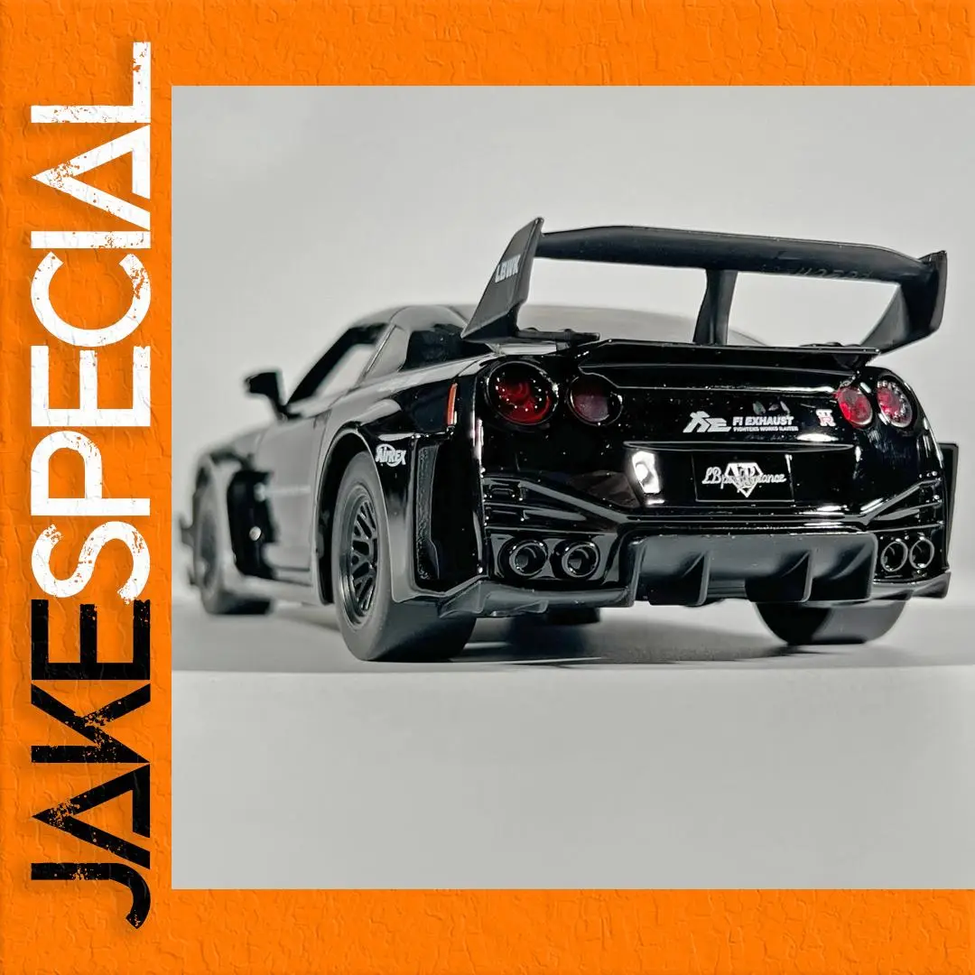 Black Nissan Skyline GTR 1:32 Scale Diecast Model 1 Black Nissan Skyline GTR 1:32 Scale Diecast Model