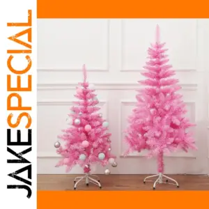 Vibrant Pink Christmas Tree - Fully Assembled