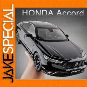 Black Honda Accord Diecast Model 1:18 Scale