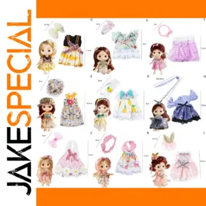 16cm Doll Casual Outfit for Kids