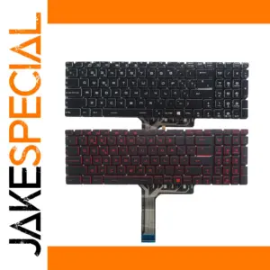 MSI GE62/GE72 Replacement Keyboard Black Red Backlit