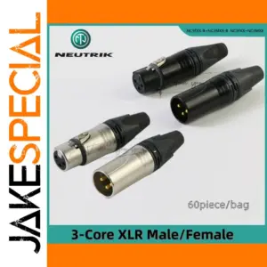 High-Quality 60-Piece XLR Connectors Set