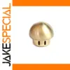 Brass Mushroom Bead for DIY Accessories