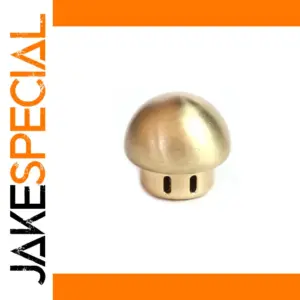 Brass Mushroom Bead for DIY Accessories