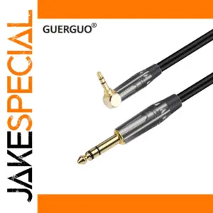 High-Performance 3.5mm & 6.35mm Audio Cable 15m