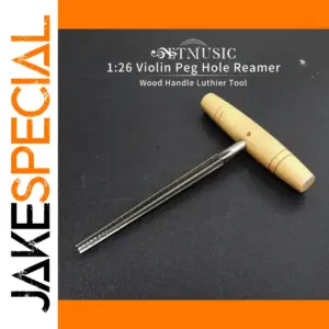 Violin Peg Hole Reamer with Stainless Steel Shaft