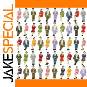 Painted G Scale Seated Figures Set (8, 24, 48)