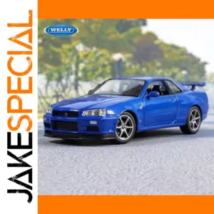 Diecast Nissan Skyline GTR R34 1:24 Scale