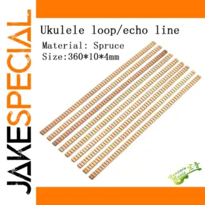 Ukulele Echo Strips Set for Enhanced Sound