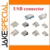 USB 2.0 A Female Mount Connectors Set of 10