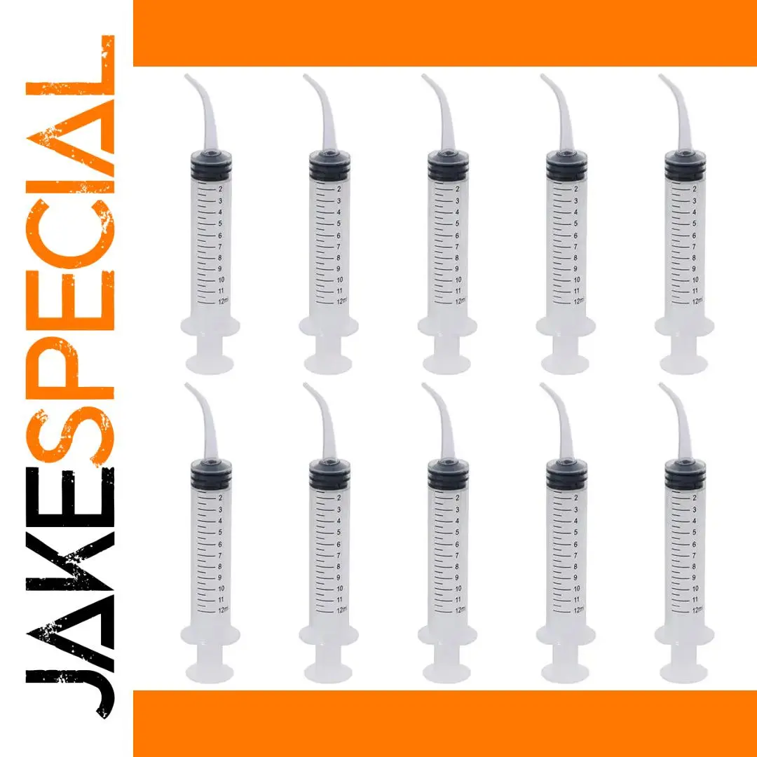 12ml Clear Plastic Syringe Set for Precise Dispensing 1 12ml Clear Plastic Syringe Set for Precise Dispensing