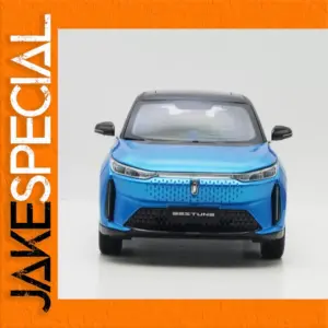 Blue 1:18 Scale Alloy Car Model with Moving Parts