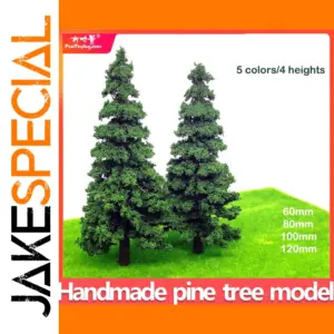 Miniature Pine Trees Set for Dioramas