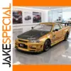 1:24 GTR R34 Skyline Racing Car Model