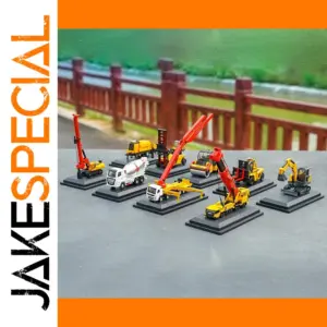 Miniature Construction Machinery Collection Set