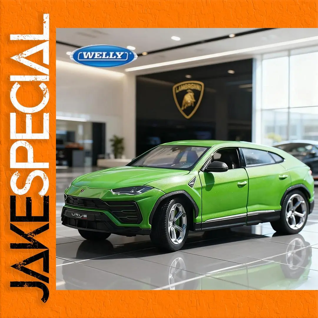 Green Lamborghini URUS 1:24 Diecast Model 1 Green Lamborghini URUS 1:24 Diecast Model