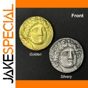 Mythology Copper Charm with Apollo Design