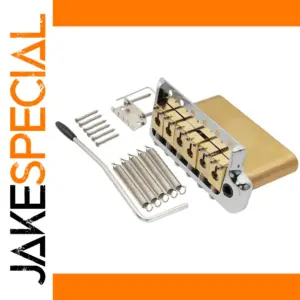 Solid Brass Strat Tremolo Bridge with Steel Components