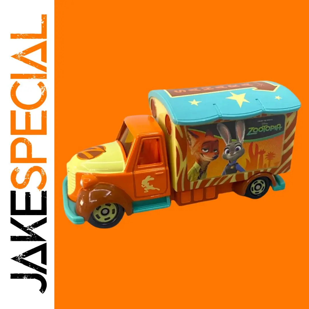 Zootopia-themed Tomica Cartoon Pickup Truck 1 Zootopia-themed Tomica Cartoon Pickup Truck