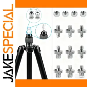 Photography Adapter Screw Set for Tripods and Accessories