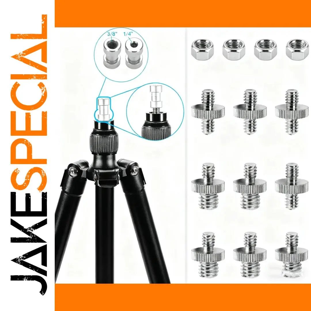 Photography Adapter Screw Set for Tripods and Accessories 1 Photography Adapter Screw Set for Tripods and Accessories