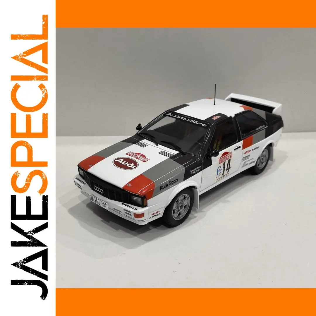 Diecast Audi Quattro Rally Model 1/18 Scale 1 Diecast Audi Quattro Rally Model 1/18 Scale