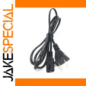 1.5M US/EU Power Cord for Electronic Devices