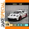White Porsche 911 GT3 RS Model 1:18 Scale