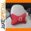 Red Memory Foam Car Neck Pillow