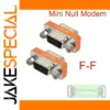 Mini Null Modem Adapter for Serial Connections