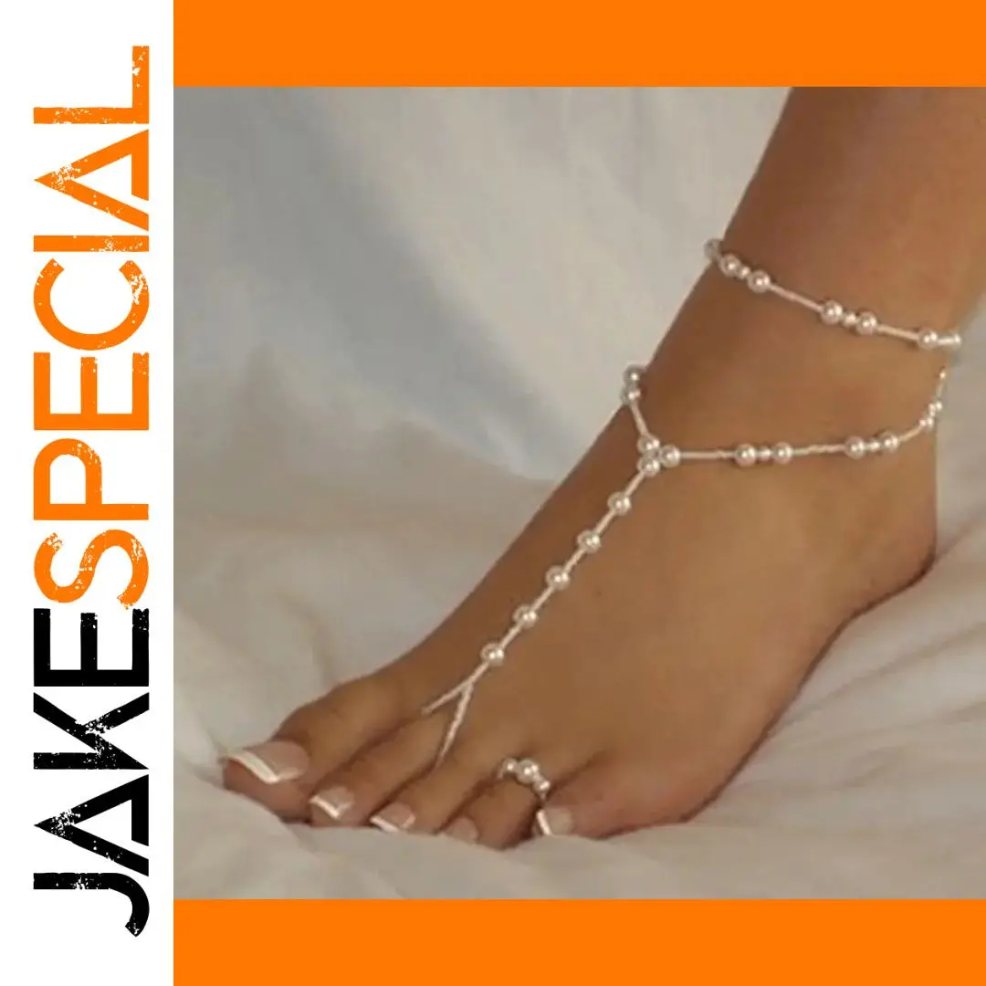 Bohemian Pearl Anklet for Women 1 Bohemian Pearl Anklet for Women