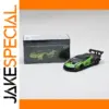 Vibrant 7cm Green Alloy Mini Racing Car