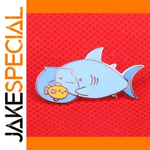 Shark Friends! Enamel Pin - 30mm Cute Cartoon Shark