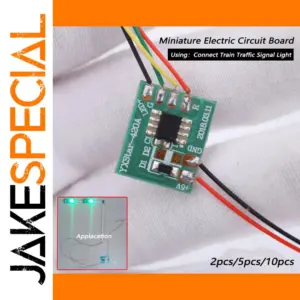 Miniature Electric Traffic Signal Circuit Board for Models