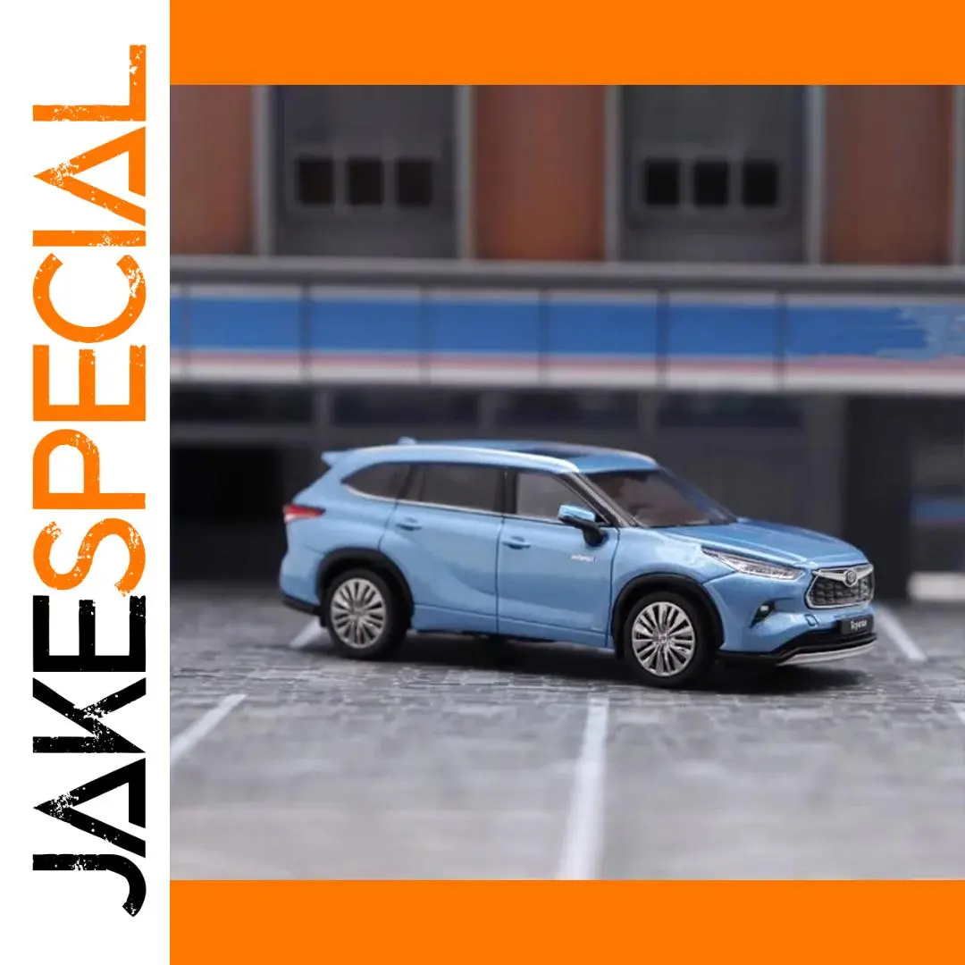 Light Blue 1:64 Highlander Diecast Model 1 Light Blue 1:64 Highlander Diecast Model