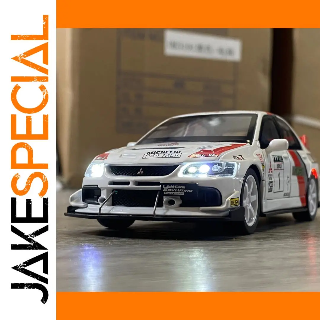 Mitsubishi Lancer Evolution EVO 1:32 Diecast Model 1 Mitsubishi Lancer Evolution EVO 1:32 Diecast Model