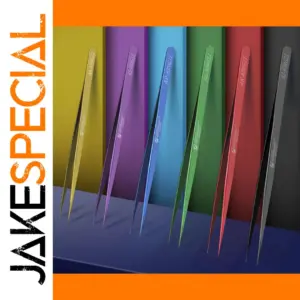Colorful Precision Tweezers Set for Electronics