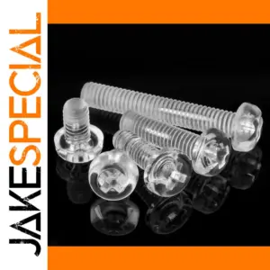 Transparent Acrylic Screw Set for Electronics